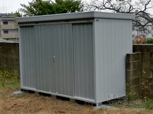 熊本県熊本市のの物置・屋外倉庫 ネクスタ 一般型 3050×1370×2020（NXN-45S） NXN-45S-FS 施工例