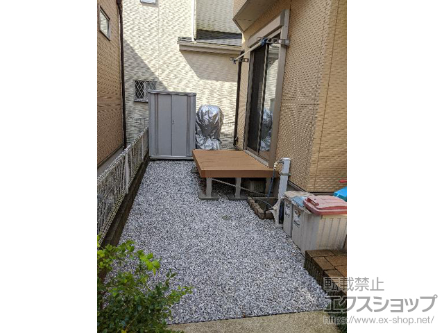 埼玉県さいたま市ののウッドデッキ マージウッドデッキ 施工例