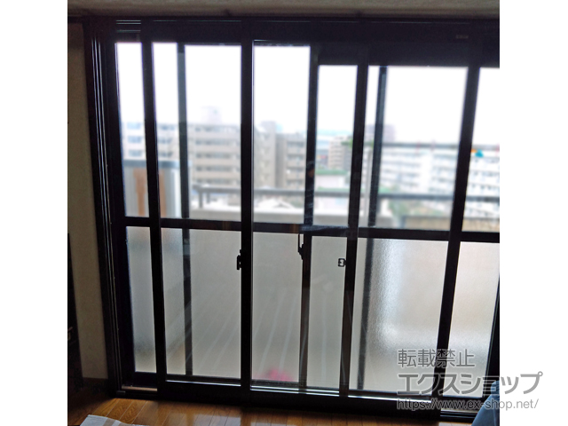 福岡県福岡市のの二重窓（内窓） インプラス ダストバリア仕様 引違い窓 2枚建 施工例