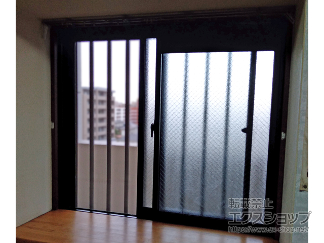 福岡県福岡市のの二重窓（内窓） インプラス ダストバリア仕様 引違い窓 2枚建 施工例