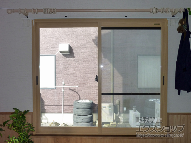 富山県富山市のの二重窓（内窓） プラマードU 引違い窓 2枚建 施工例