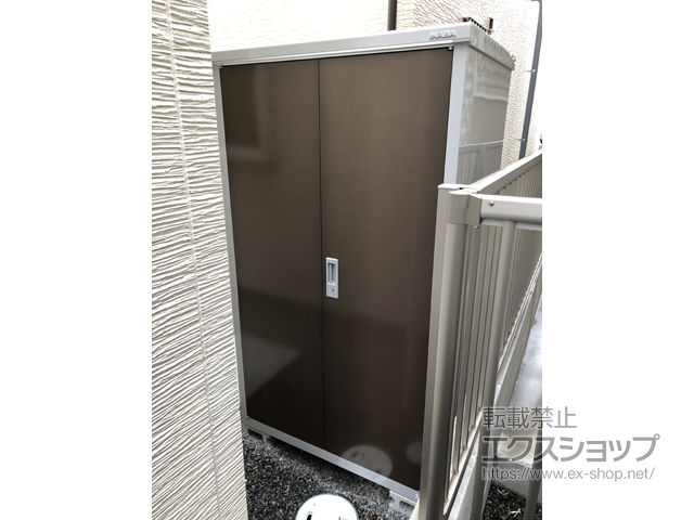 滋賀県大津市のの物置・屋外倉庫 アイビーストッカー ( BJX-117E) 施工例