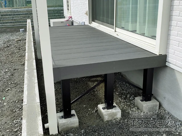 福岡県久留米市のYKKAPのウッドデッキ リウッドデッキ 200 施工例