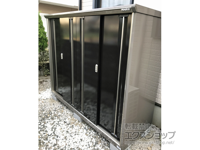 埼玉県川口市のの物置・屋外倉庫 ナイソーシスター　1940×720×1603（KMW-197D-P） KMW-197D-P 施工例