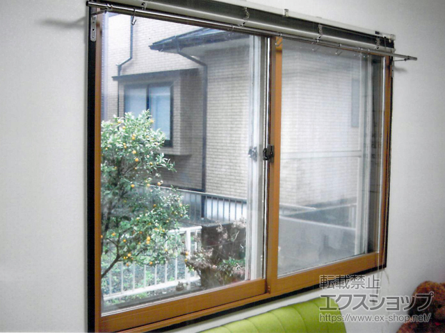 熊本県合志市のの二重窓（内窓） プラマードU 引違い窓 2枚建 施工例