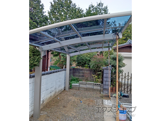 佐賀県杵島郡大町町ののカーポート プレシオスポート 積雪〜20cm対応 施工例