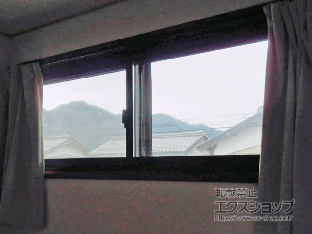 福井県小浜市のの二重窓（内窓） インプラス ダストバリア仕様 引違い窓 2枚建 施工例