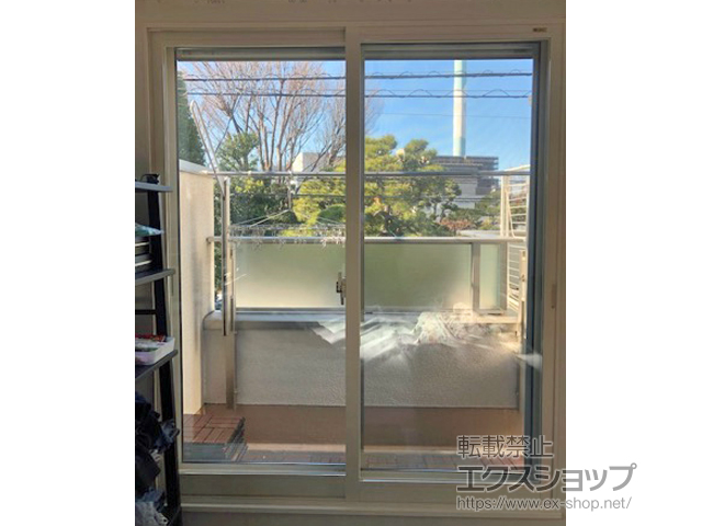 東京都世田谷区のの二重窓（内窓） インプラス ダストバリア仕様 引違い窓 2枚建 施工例