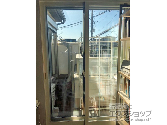 東京都世田谷区のの二重窓（内窓） インプラス ダストバリア仕様 引違い窓 2枚建 施工例