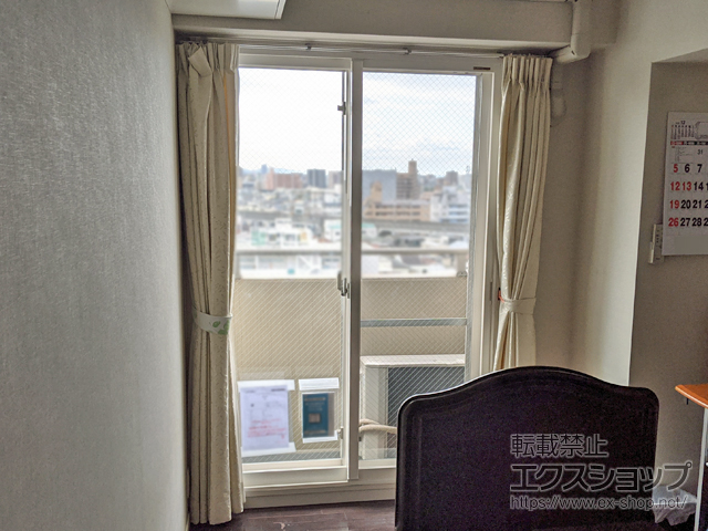 大阪府大阪市のの二重窓（内窓） プラマードU 引違い窓 2枚建 施工例