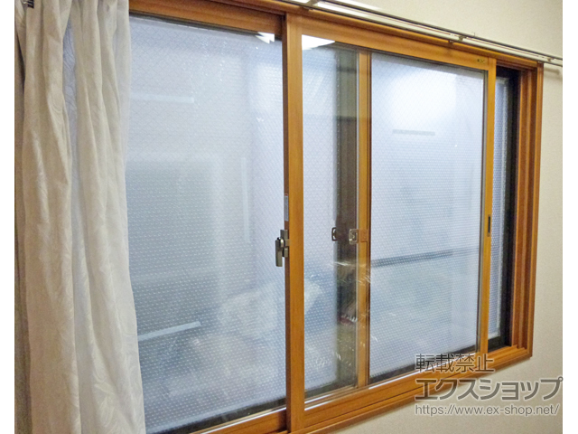 神奈川県藤沢市のの二重窓（内窓） インプラス ダストバリア仕様 引違い窓 2枚建 施工例