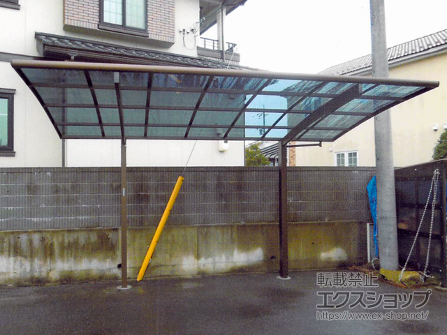 岡山県勝田郡勝央町ののカーポート レイナポートグラン　積雪〜20cm対応 施工例