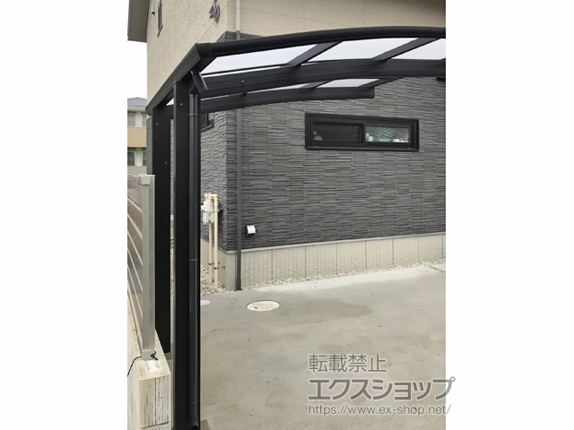 愛知県北名古屋市ののサイクルポート・駐輪場 プレシオスポート ミニ 積雪〜20cm対応 施工例