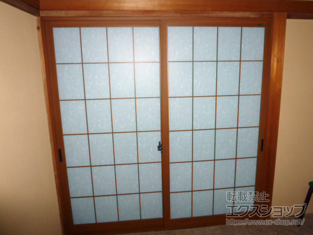 埼玉県所沢市のの二重窓（内窓） インプラス ダストバリア仕様 引違い窓 2枚建 施工例