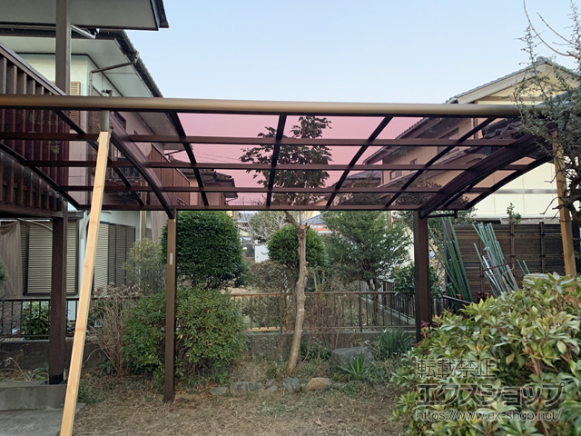 茨城県土浦市ののカーポート レイナポートグラン　積雪〜20cm対応 施工例