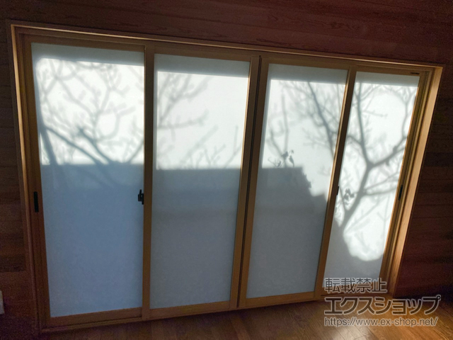 茨城県那珂市のの二重窓（内窓） プラマードU 引違い窓 4枚建 施工例