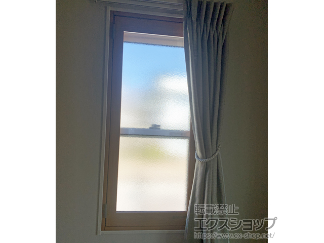 愛知県名古屋市のの二重窓（内窓） インプラス ダストバリア仕様 開き窓 外観右吊元 施工例