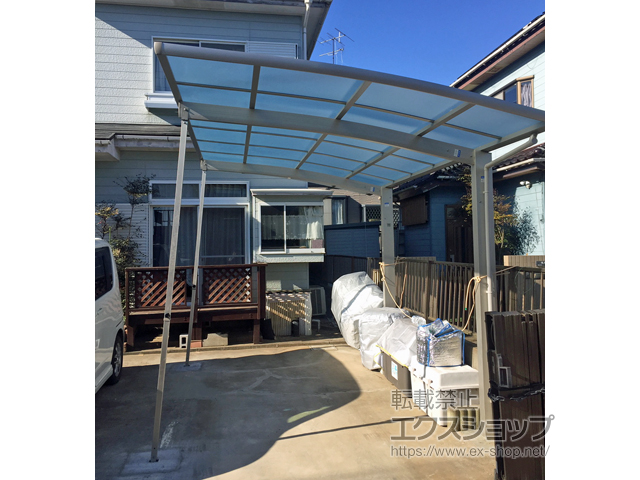 千葉県八街市ののカーポート レイナポートグラン　積雪〜20cm対応 施工例