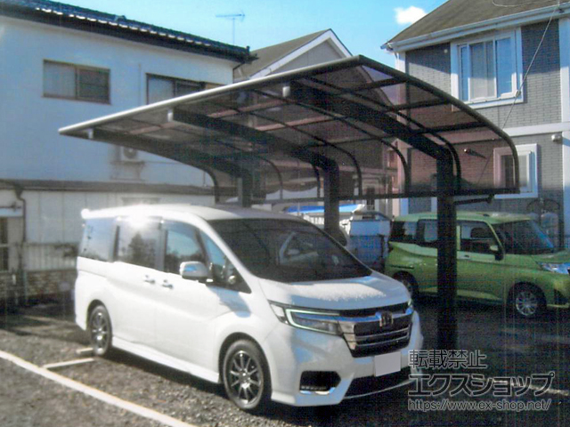 埼玉県狭山市ののカーポート レイナキャップポートグラン50　積雪〜50cm対応 施工例