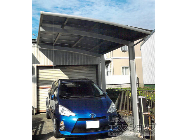 愛知県豊明市ののカーポート レイナポートグラン　積雪〜20cm対応 施工例