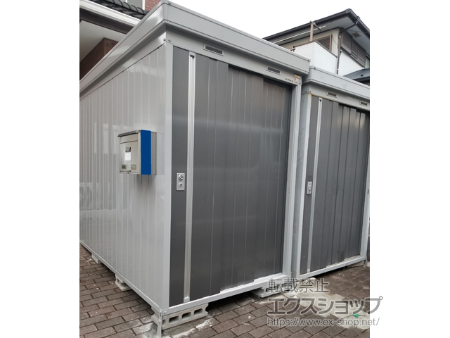 千葉県千葉市のの物置・屋外倉庫 ネクスタ 一般型 1370×2630×2020（NXN-36CS） NXN-36CS-PG 施工例