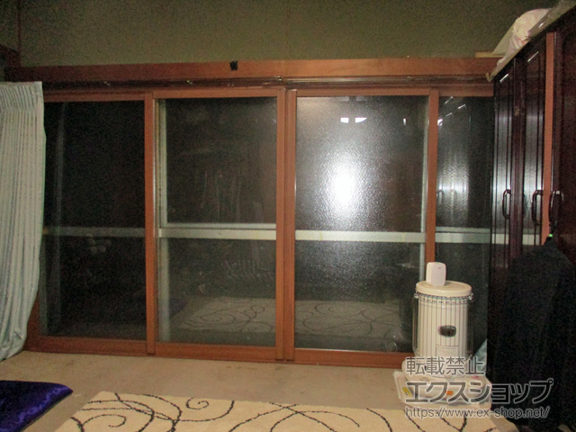 石川県金沢市のの二重窓（内窓） インプラス ダストバリア仕様 引違い窓 4枚建 施工例