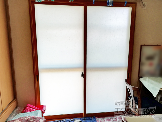 埼玉県春日部市のの二重窓（内窓） インプラス ダストバリア仕様 引違い窓 2枚建 施工例