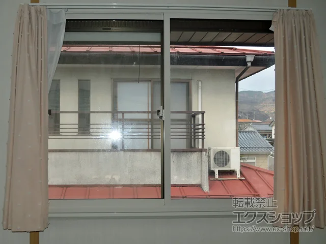 福島県伊達郡国見町のの内窓（二重窓・二重サッシ） インプラス ダストバリア仕様 引違い窓 2枚建 施工例