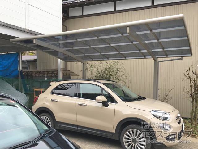 千葉県君津市ののカーポート プレシオスポート 積雪〜20cm対応 施工例