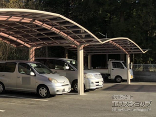 兵庫県姫路市ののカーポート レイナトリプルポートグラン　積雪〜20cm対応 施工例
