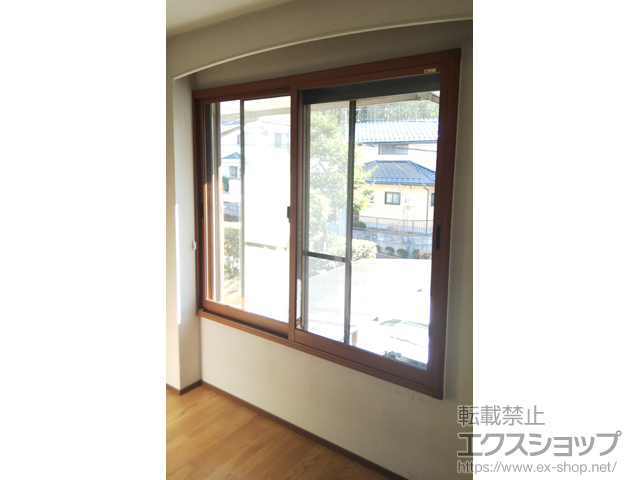 広島県東広島市のの二重窓（内窓） インプラス ダストバリア仕様 引違い窓 2枚建 施工例