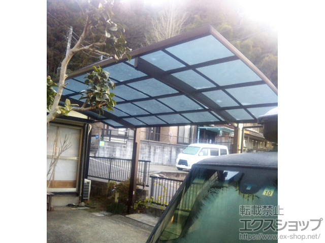 東京都西多摩郡日の出町ののカーポート プレシオスポート 積雪〜20cm対応 施工例