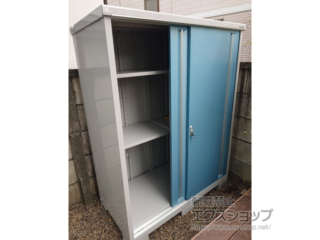 東京都立川市のの物置・屋外倉庫 シンプリー 一般型 1520×755×1903 MJX-157E-AB 施工例