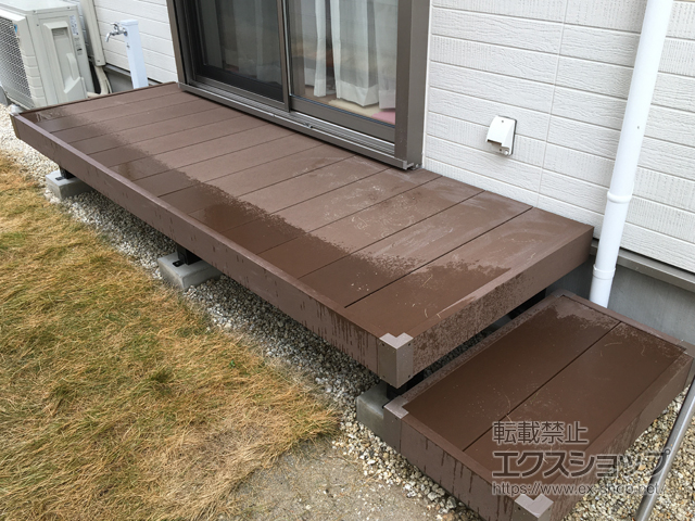 愛知県豊田市ののウッドデッキ リウッドデッキ 200 施工例
