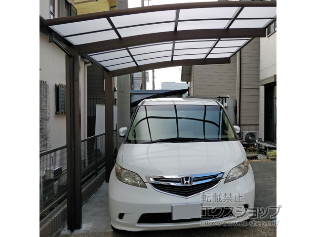 静岡県静岡市ののカーポート プレシオスポート 積雪〜20cm対応 施工例