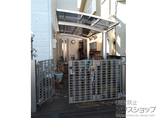 東京都西東京市ののカーポート プレシオスポート 積雪〜20cm対応 施工例