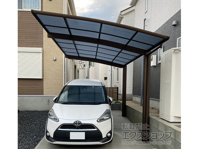 福岡県大野城市ののカーポート プレシオスポート 積雪〜20cm対応 施工例