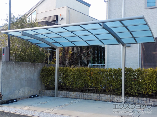 奈良県生駒市ののカーポート レイナポートグラン　積雪〜20cm対応 施工例