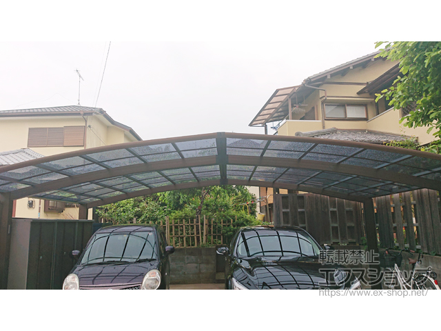 千葉県四街道市ののカーポート レイナトリプルポートグラン　積雪〜20cm対応 施工例
