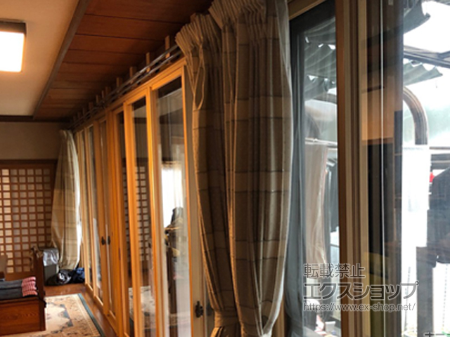 栃木県那須烏山市のの二重窓（内窓） プラマードU 引違い窓 4枚建 施工例