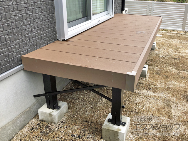 福岡県福岡市ののウッドデッキ マージウッドデッキ 施工例