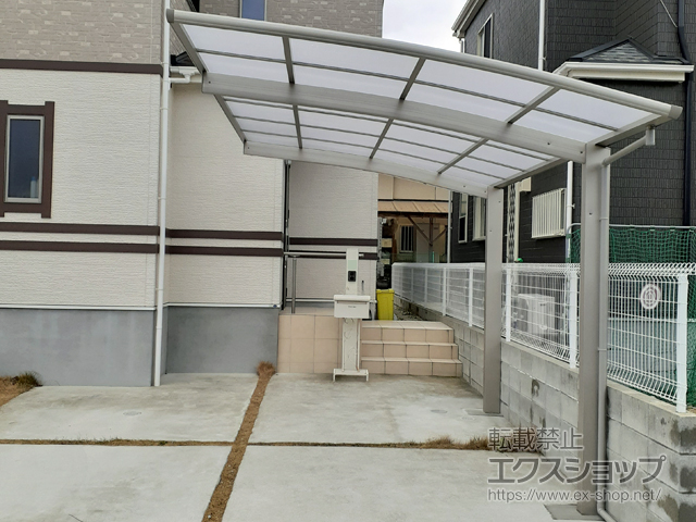 福岡県福岡市ののカーポート プレシオスポート 積雪〜20cm対応 施工例