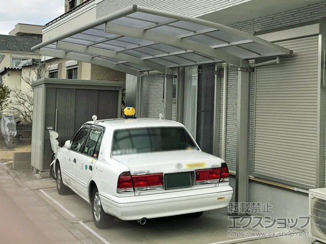 東京都足立区ののカーポート レイナポートグラン 延長　積雪〜20cm対応 施工例