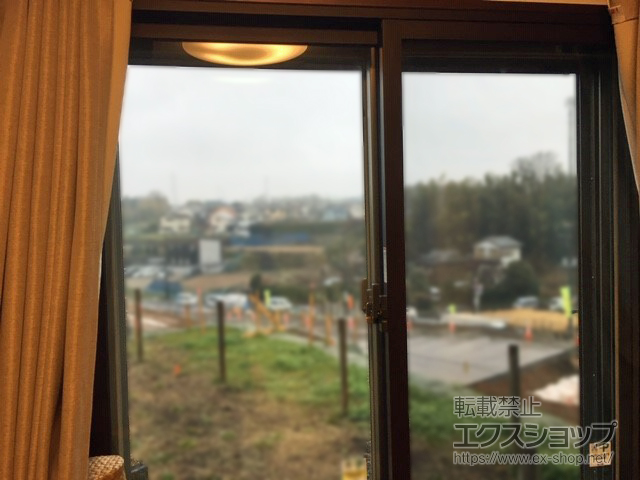 神奈川県横浜市のの二重窓（内窓） インプラス ダストバリア仕様 引違い窓 2枚建 施工例