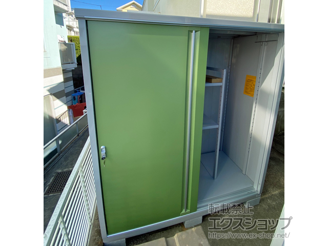 神奈川県横浜市のの物置・屋外倉庫 シンプリー 一般型 1740×755×1903（MJX-177E-P） MJX-177E-P-LG 施工例