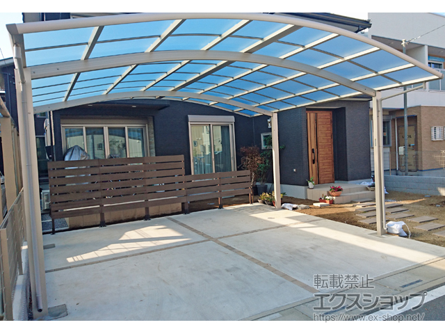 埼玉県さいたま市ののカーポート レイナツインポートグラン　積雪〜20cm対応 施工例