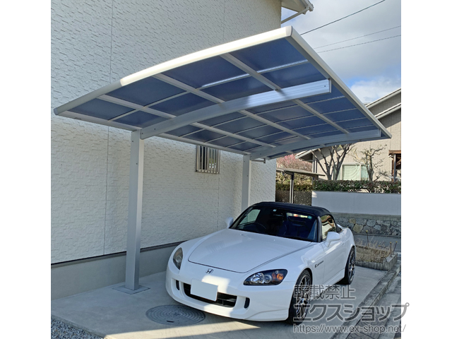 香川県さぬき市ののカーポート レイナポートグラン　積雪〜20cm対応 施工例