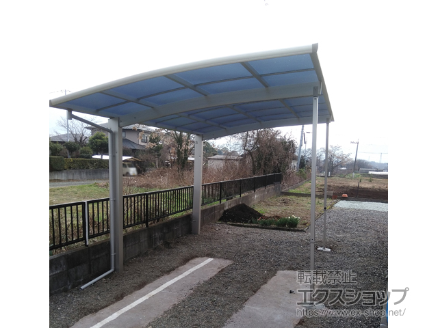 熊本県熊本市ののカーポート プレシオスポート 積雪〜20cm対応 施工例