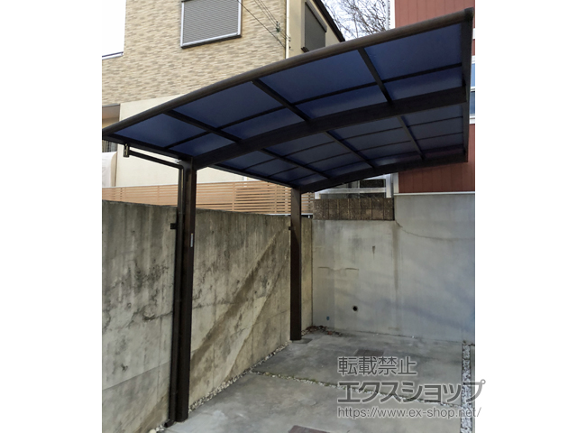 兵庫県神戸市ののカーポート プレシオスポート 積雪〜20cm対応 施工例