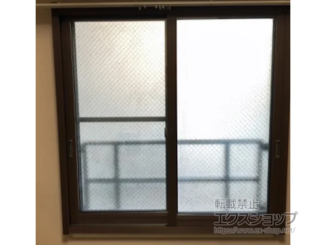 大阪府大阪市のLIXIL リクシル（トステム）の内窓（二重窓・二重サッシ） インプラスウッド 引違い窓 2枚建 施工例